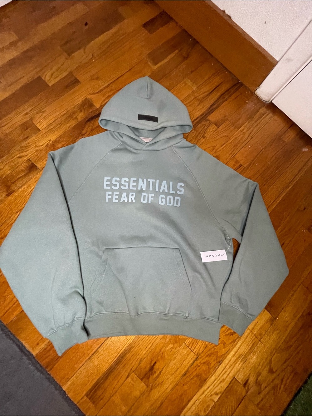 Essentials Fear of God Men's Hoodie - Light Sage Green